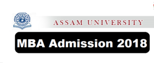 Jawaharlal Nehru School of Management Studies Assam University Admission Notification MBA Programme-2018