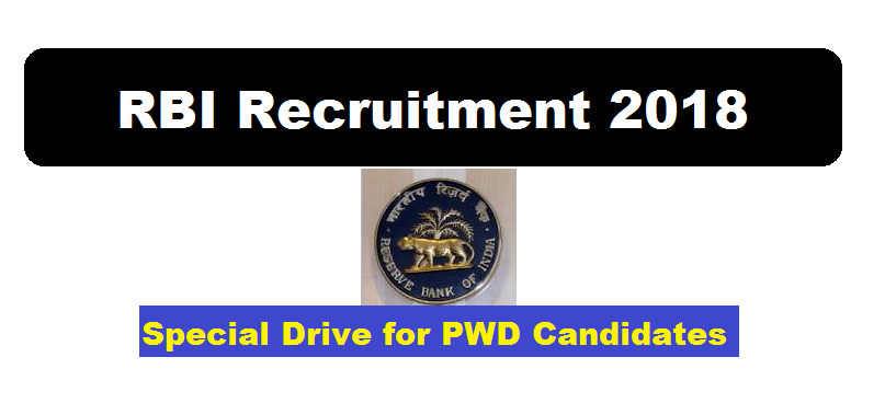 Reserve Bank Of India Recruitment 2018 - Assistant pwd